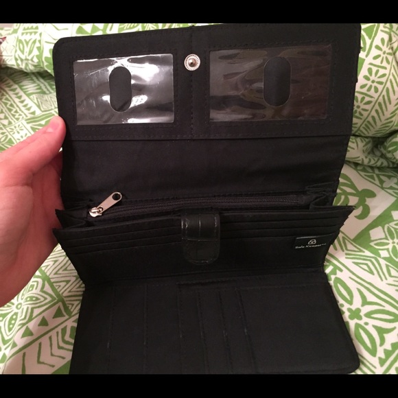 Safe Keeper Bags Safe Keeper Brand Long Black Trifold Wallet Poshmark